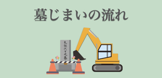 墓じまいはどんな流れ？必要な準備・持ち物、当日の服装やマナー