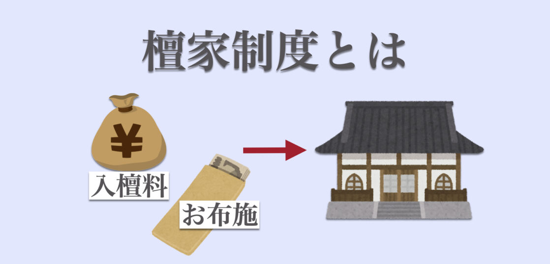 檀家とは？檀家制度の費用相場とメリット・デメリット